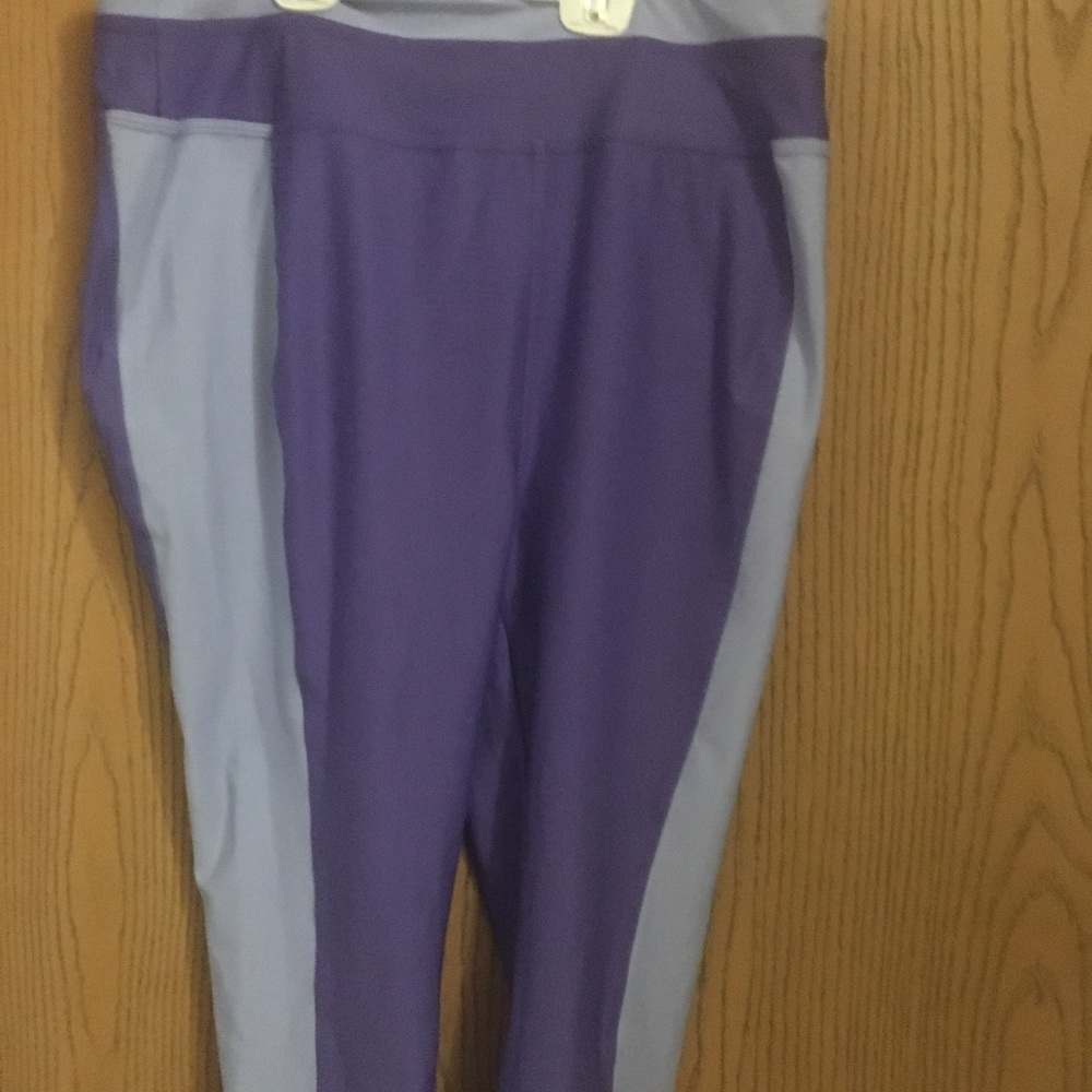 FULL beauty sport purple capri medium 14/16